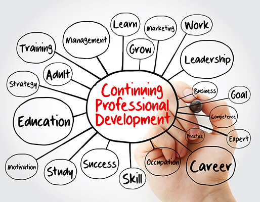 Focus on personal and professional development